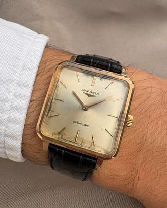 Longines cioccolatone oro rosa 18 kt