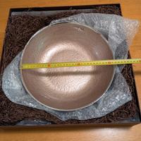 Centrotavola Dogale in argento e vetro di Murano