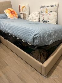 Letto contenitore singolo
