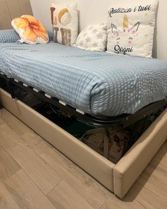 Letto contenitore singolo