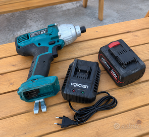 Avvitatore a impulsi Foxter 18V 180Nm + batteria 4