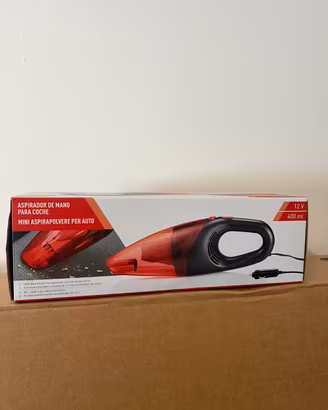 Aspirapolvere auto 12V con accessori e cavo 3m