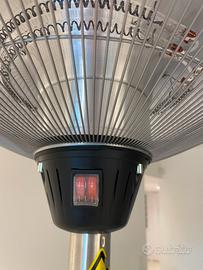 Stufa elettrica da esterno