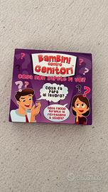 Gioco da tavola bambini contro genitori