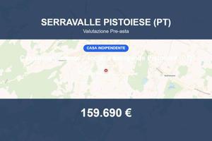 Immobile in asta di 179 m² a Serravalle Pistoiese
