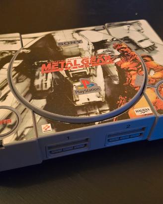 Sony PlayStation 1 PS1 + skin Metal Gear Solid