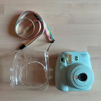 Instax mini 9 azzurra con custodia