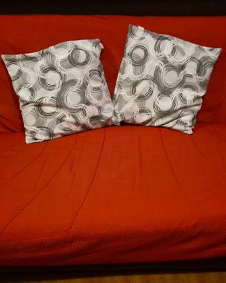 Divano letto con doghe e cassettone