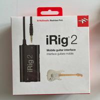 INTERFACCIA PER CHITARRA/SMARTPHONE iRig 2