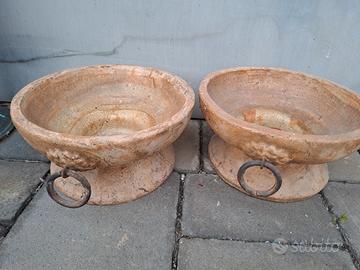 Vasi anfore in terracotta