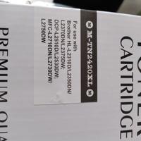 5 Toner neri per stampante laser. Modello TN2420.