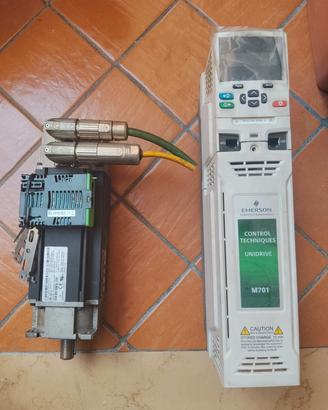 azionamento completo di motore e scheda profinet