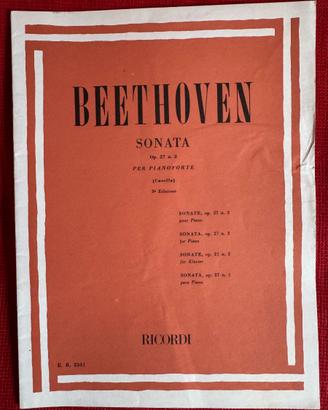 Beethoven Sonata per pianoforte