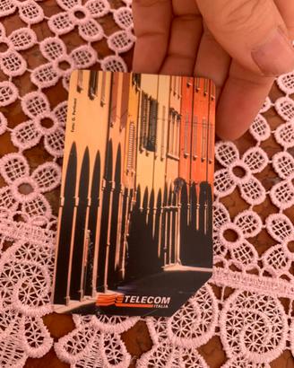 Scheda telefonica della Telecom con Bologna