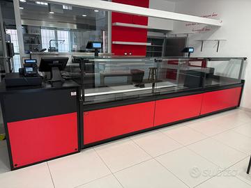 Banco alimentare Sifa refrigerato + caldo completo