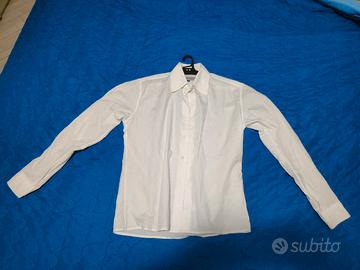 Camicia bianca effetto stropicciato M