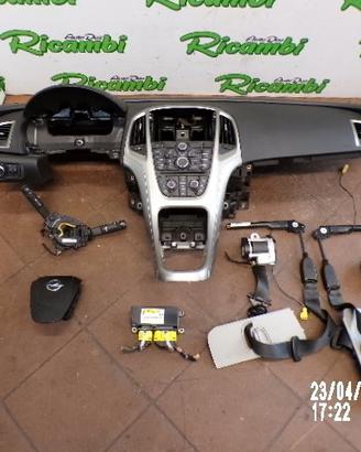 KIT AIRBAG PER OPEL ASTRA J ANNO 2015