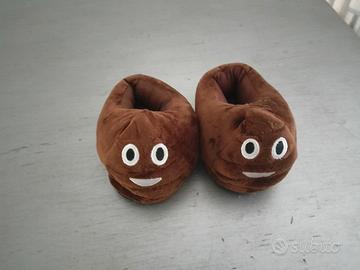 Morbide ciabattine "Emoji Cacca" 💩💩 per bambini