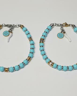 coppia bracciali in pietra naturale 
