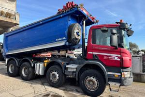 SCANIA R420 RIBALTABILE 8X4 posteriore Andreoli