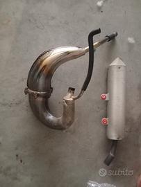 marmitta completa BETA RR 50 MOTARD 