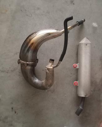marmitta completa BETA RR 50 MOTARD 