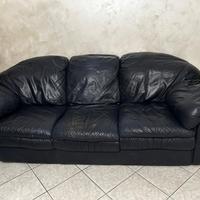 Divano pelle 3 posti