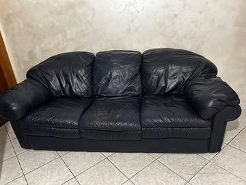 Divano pelle 3 posti