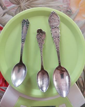 cucchiaini vintage americani argento