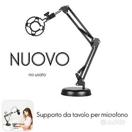 Supporto da tavolo per microfono (nuovo)