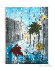 Quadro dipinto a mano. Con certificato.