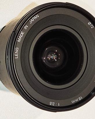 Obiettivo Sigma 18 mm f 3,5 per Canon EOS 