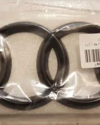 Anelli audi nero lucido a3 a4 a5 273mm frontale