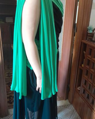 vestito da cerimonia in  pura seta