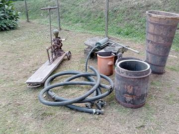 Attrezzi agricoli vintage