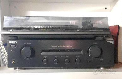 Giradischi Technics, Drive Sony, 2 casse