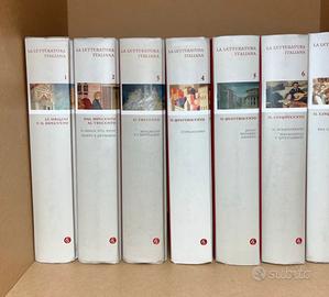 Collezione completa “La Letteratura Italiana”