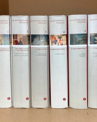 Collezione completa “La Letteratura Italiana”