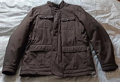 Giaccone invernale, tessuto tecnico, elegante