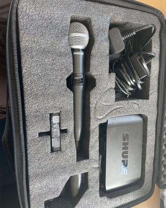radiomicrofono shure glxd sm58