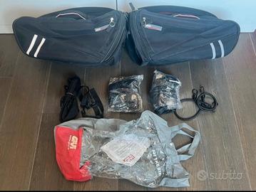 Borse laterali GIVI T449 Come Nuove 2007 Complete