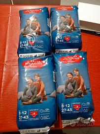 6 confezioni pannolini pamper salva pigiamino xl