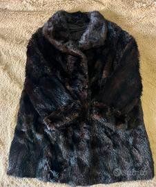 PellicciaVisone Vintage Sartoriale Giacca Cappotto