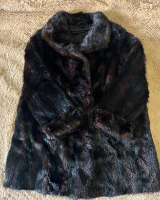 PellicciaVisone Vintage Sartoriale Giacca Cappotto