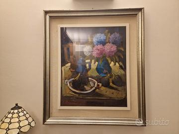 OLIO SU TELA ENRICO BONE'