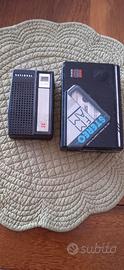 Radiolina e musicassette Vintage