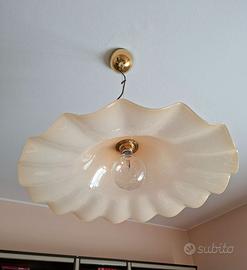 Lampadario vetro