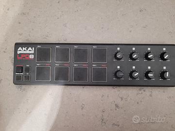 AKAI LPD8 controller MIDI USB perfettamente funzio