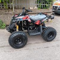 NUOVO QUAD RENEGADE 125cc RUOTE 8 ROSSO