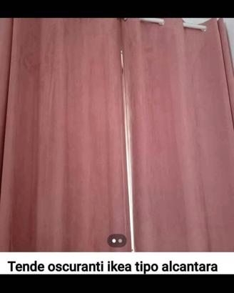 tende ikea tipo alkantara colore rosa antico